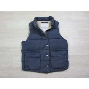 DENIM & SUPPLY Ralph Lauren Navy Blue Down Filled Puffer Vest Size (S) Vintage